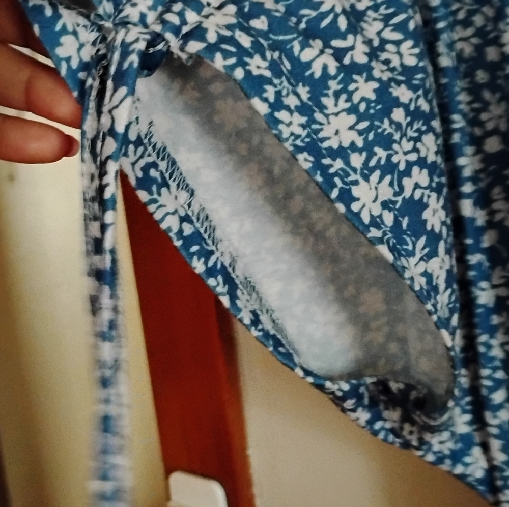 BloomChic Blue Floral Dress (12) - Picture 7 of 7